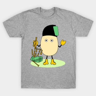 Bagpipe Egghead T-Shirt